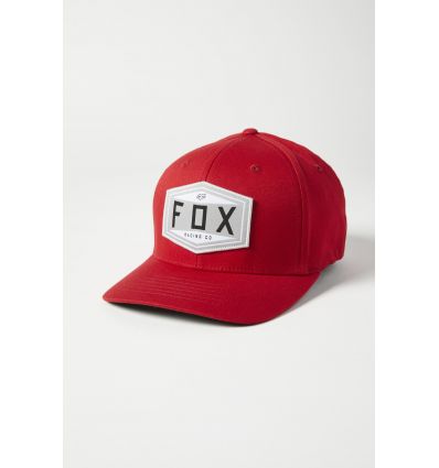 FOX EMBLEM FLEXFIT HAT [CHILI]