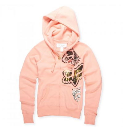 Girls Animal Foxy Zip Hoody