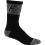 8" WINTER WOOL SOCK [BLK]