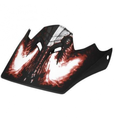 MTB-ACCESSORIES VISOR RAMPAGE HELMET D.O.A.