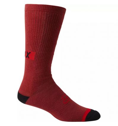 10" DEFEND CREW SOCK [RD CLY]