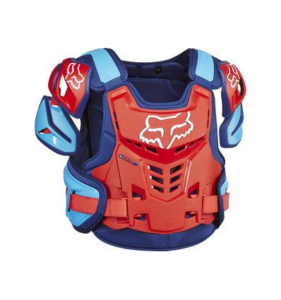 MX-GUARD RAPTOR VEST CE BLUE/RED