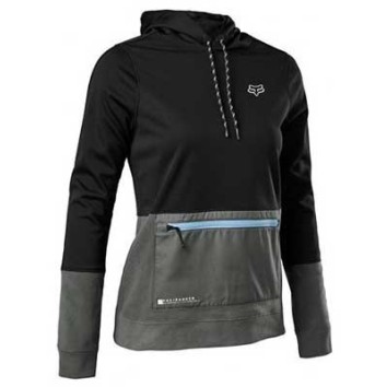 FOX W RANGER WINDBLOC HOODIE [BLK]
